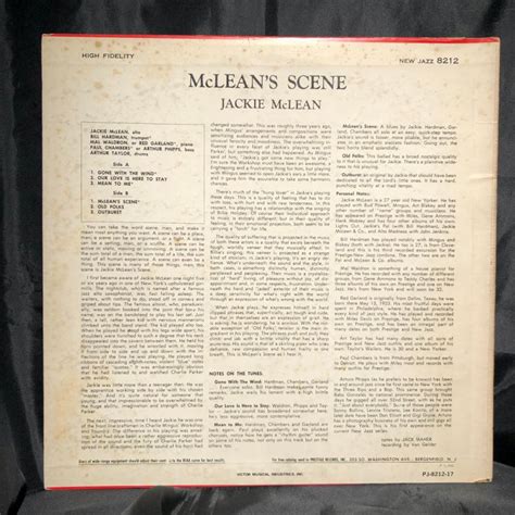 jackie mclean mclean's scene.